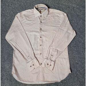 Luchiano Visconti Casual Shirt Men's Size M Abstract Geo Print